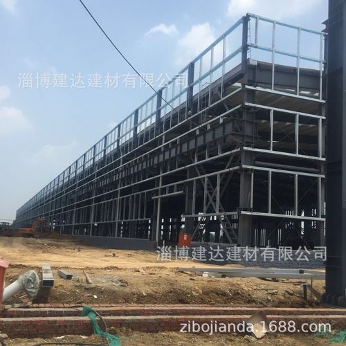 钢结构工程厂房横打板钢结构安装制作淄博建达建材山东质量高价低
